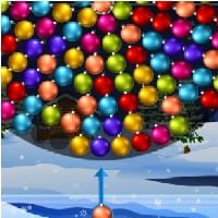 orbiting xmas balls